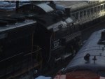 DM&IR 332 in the Snow Behind